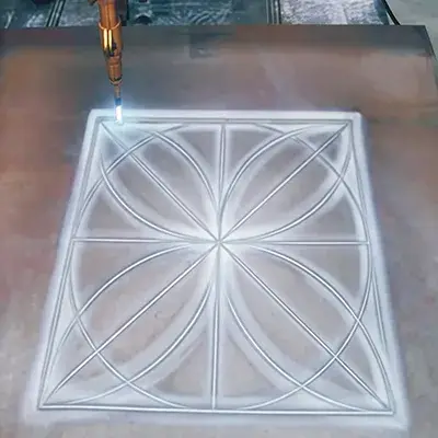 Powder Marking Unit for CNC Cutting