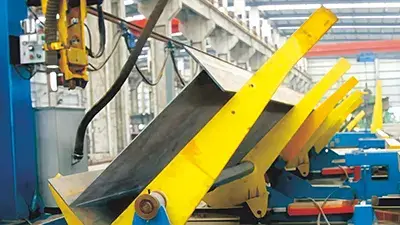 Conveyor & Flipping System for Steel H-Beam Production Line 